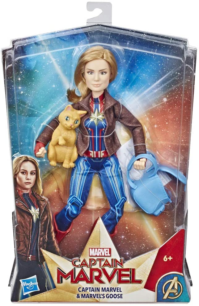 Captain Marvel And Marvels Goose