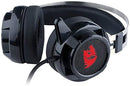 Redragon H301-USB SIREN2 7.1 Channel Surround Stereo Gaming Headset Over-Ear Headphones with Mic Individual Vibration Noise Canceling LED Light