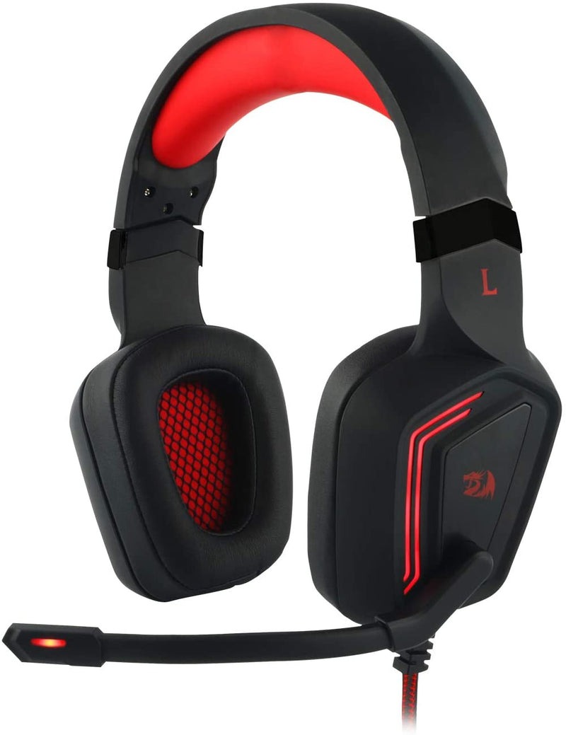 Redragon Wired Gaming Headset, 7.1 Surround-Sound Pro-Gamer Headphone H310 MUSES