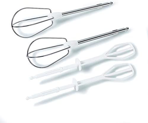 Moulinex Hand Mixer 200W 2 Speed 2 Stainless Steel Whisks 2 Plastic Whisks HM250127
