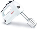 Moulinex Hand Mixer 300W 5 Speed 2 Stainless Steel Whisks 2 Stainless Steel Dough Hooks HM310127