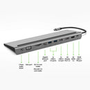 Belkin 11-In-1 Multiport USB-C Dock For PC & MAC INC004btSGY