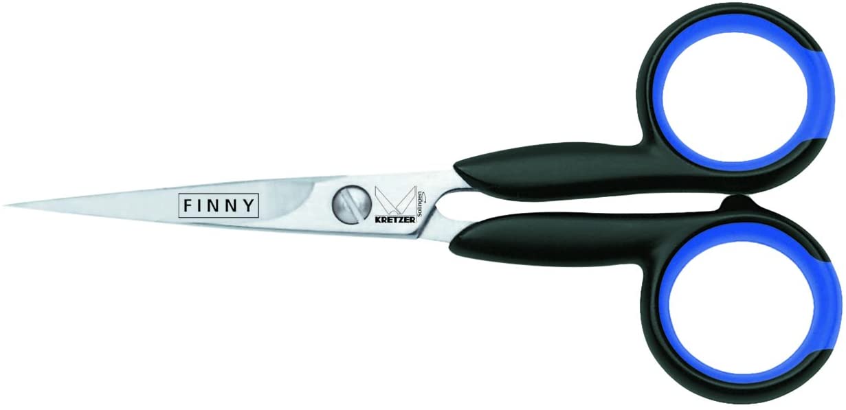 Kretzer Finny Appliqu Embroidery Rubber Thread Silhouette Weaver's Scissors 5.0 Kretzer Finny Appliqu Embroidery Rubber Thread Silhouette Weaver's Scissors 5.0