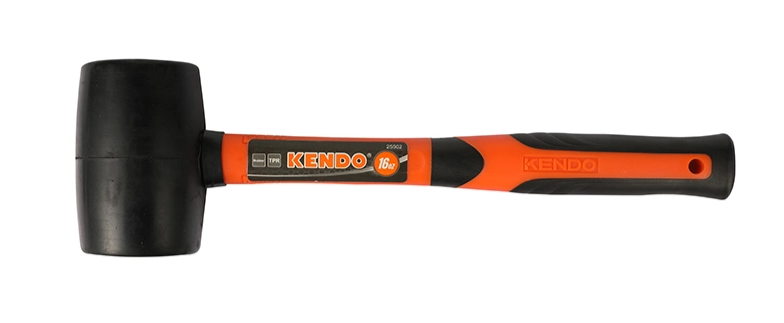 Kendo Rubber Mallet 16 OZ/450 G Black KE25502