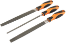 Kendo Steel File Set 200mm 3 Pieces KE85118