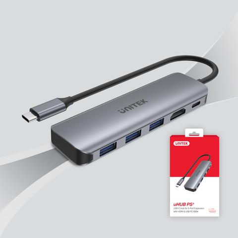 Unitek 5-in-1 USB3.1 Type-C Hub H1107E | Computer Accessories Unitek 5-in-1 USB3.1 Type-C Hub H1107E | Computer Accessories