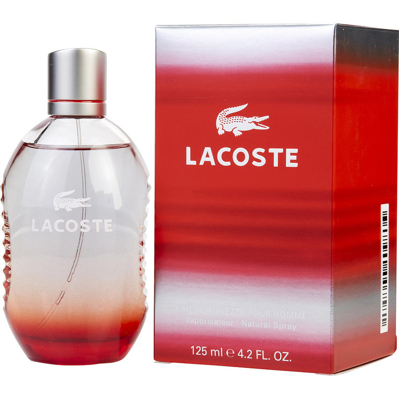 Lacoste Pour Homme Red Eau de Toilette for Men 125ml