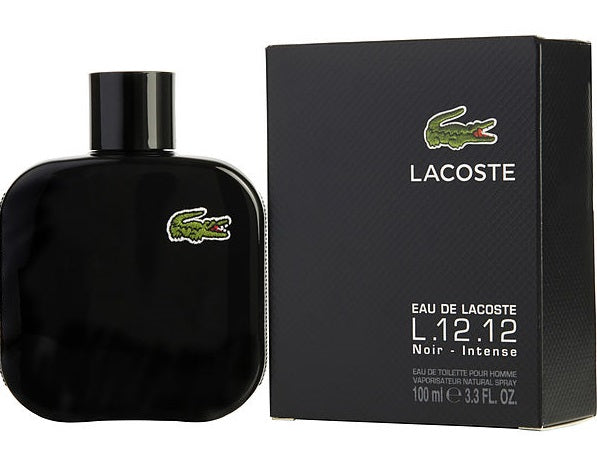 Lacoste L.12.12 Noir-Intense Eau De Toilette For Men 100ml | Men's Perfume Lacoste L.12.12 Noir-Intense Eau De Toilette For Men 100ml | Men's Perfume