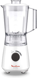 Moulinex Blender 400W 2 Speed Pulse Speed Button 1.5 Liter Jar Blender 1 Grinder LM2A2127