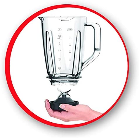 Moulinex Blender 600 Watts LM422127 | Kitchen Appliances Moulinex Blender 600 Watts LM422127 | Kitchen Appliances