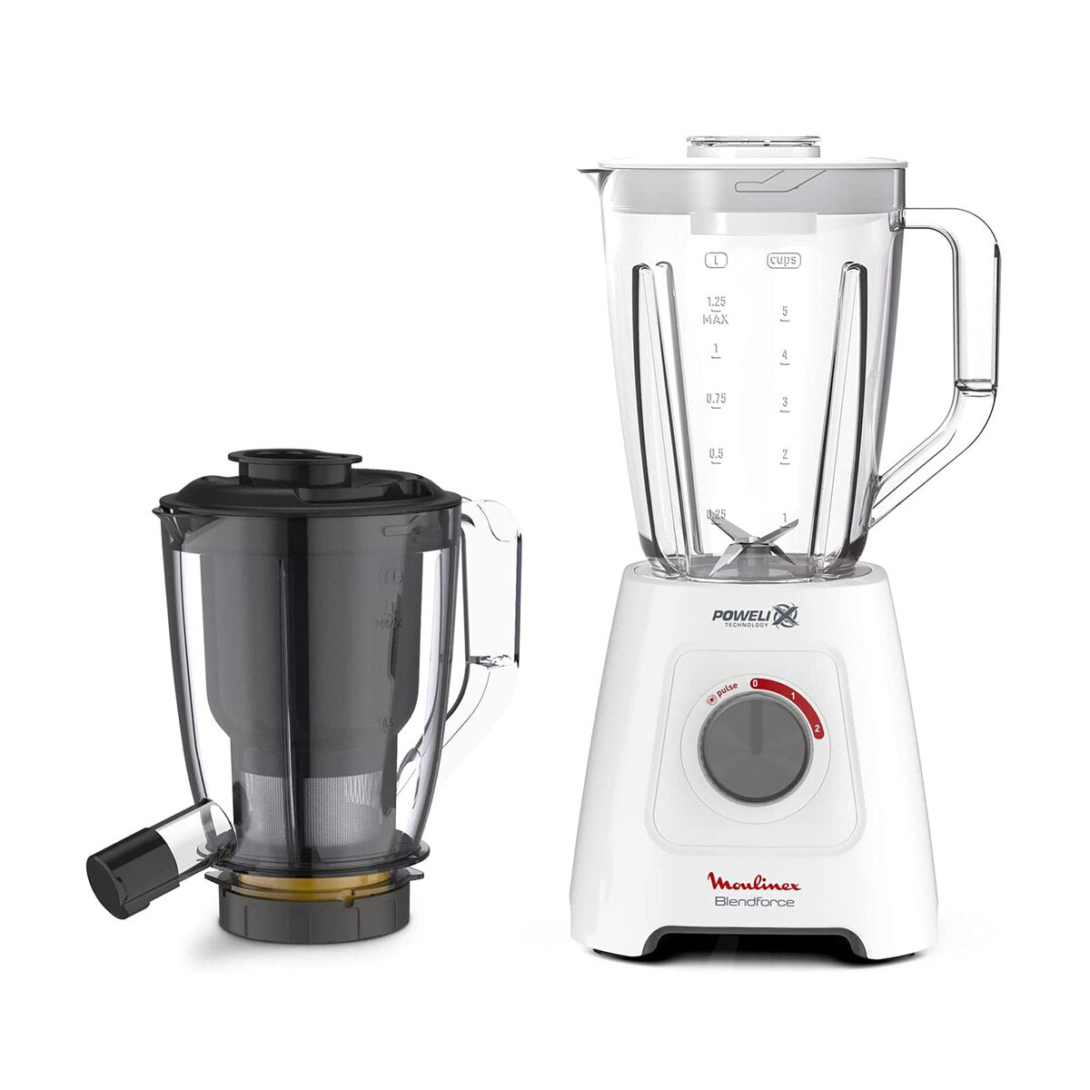 Moulinex BlendForce 2 In 1 Blender 600 Watts LM42Q127 | Kitchen Appliances