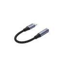Unitek Lightning to 3.5mm Adapter, Space Grey M1208A
