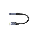 Unitek Lightning to 3.5mm Adapter, Space Grey M1208A