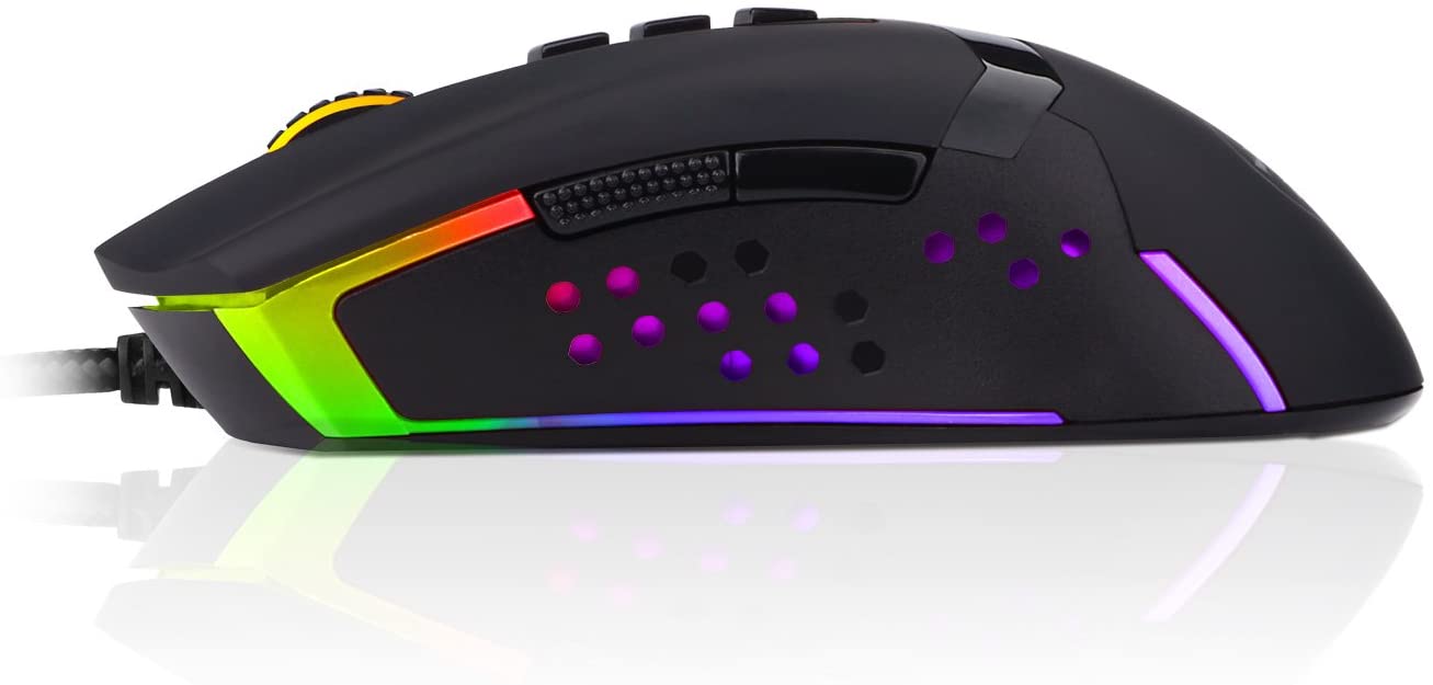 Redragon M712 RGB Gaming Mouse Wired 10000 DP RGB LED Backlit MMO PC Gaming Mouse M712-RGB | Games Redragon M712 RGB Gaming Mouse Wired 10000 DP RGB LED Backlit MMO PC Gaming Mouse M712-RGB | Games