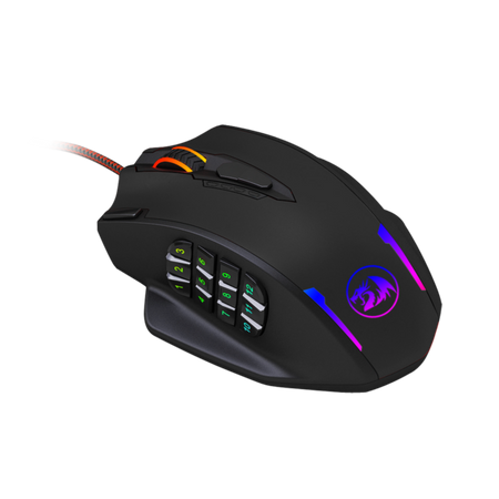 Redragon M908 IMPACT MMO Gaming Mouse 12,400 DPI High Precision Laser Mouse for PC | Games Redragon M908 IMPACT MMO Gaming Mouse 12,400 DPI High Precision Laser Mouse for PC | Games