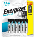 Maxplus Alkaline BP4+2 AAA