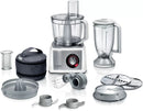 Bosch Food Processor Multi Talent 8 1200w White Brushed Stainless Steel MC812S734G