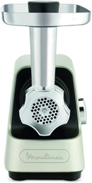 Moulinex Meat Mincer 2300W 5Kg Output Per Min 3 Grids 3 Shredder Drums Reserve Position Large Metal Tray Kebbeh ME740H27