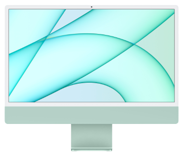 Apple 24 Inch iMac With Retina 4.5K Display, Apple M1 Chip With 8‑Core CPU and 8‑Core GPU 256GB