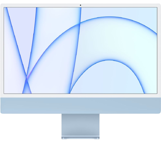 Apple 24 Inch iMac With Retina 4.5K Display, Apple M1 Chip With 8‑Core CPU and 8‑Core GPU 512GB