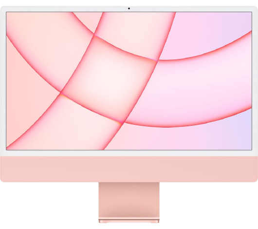 Apple 24 Inch iMac With Retina 4.5K Display, Apple M1 Chip With 8‑Core CPU and 8‑Core GPU 512GB