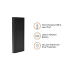 Mi 10000mAH Wireless Powerbank Black BHR5460GL