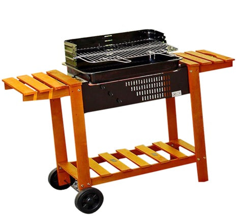 Wooden Trolley 56x41cm BBQ SM-B335338 | Camping Wooden Trolley 56x41cm BBQ SM-B335338 | Camping