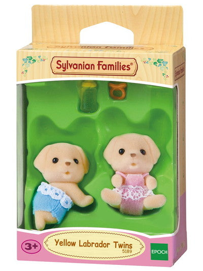 Sylvanian Family Yellow Labrador Twins