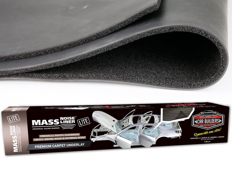 Car Builders Mass Noise Liner Lite Half 1 Sheet 1600mm x 500mm  MNL_LITE_HALF_x1