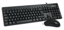 Meetion USB Corded Keyboard and Mouse Combo MT-AT100
