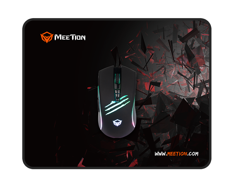 Meetion Wired Gaming Mouse And Pad Combo MT-C011