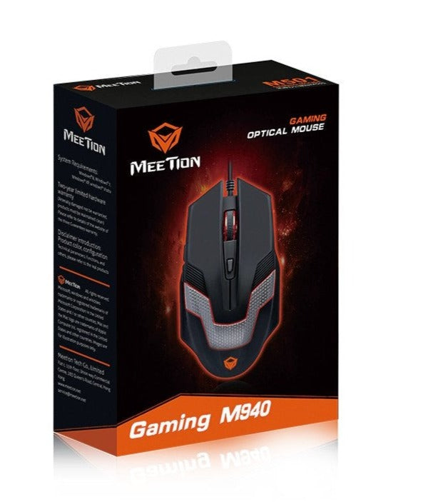 Meetion USB Corded Backlit Mouse MT-M940 | Games Meetion USB Corded Backlit Mouse MT-M940 | Games