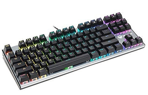 Meetion RGB 87 Keys Mechanical Gaming Keyboard MT-MK04 | Games Meetion RGB 87 Keys Mechanical Gaming Keyboard MT-MK04 | Games