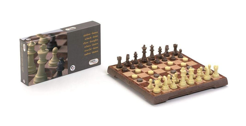 Magnetic Chess And Draughts Medium