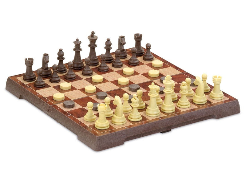 Magnetic Chess And Draughts Medium