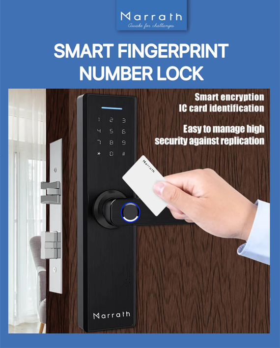 Marrath Smart WiFi Fingerprint RFID Passcode Lock