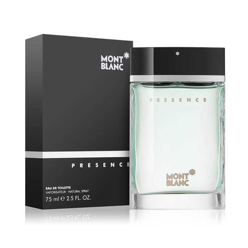 Mont Blanc Presence Eau De Toilette for Men 75ml