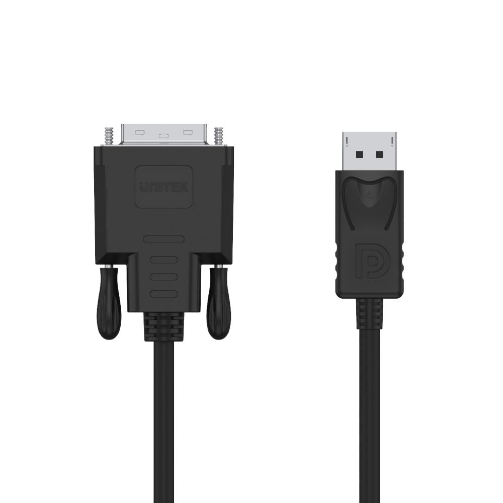 Unitek 1.8M Display Port to DVI Male Cable Y-5118BA | Computer Accessories Unitek 1.8M Display Port to DVI Male Cable Y-5118BA | Computer Accessories