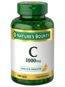 Nature's Bounty Vitamin C 1000mg 100 Tablets