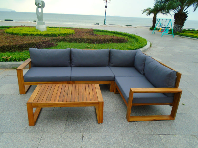 Outdoor Wooden Corner Set DR-STMAXIM