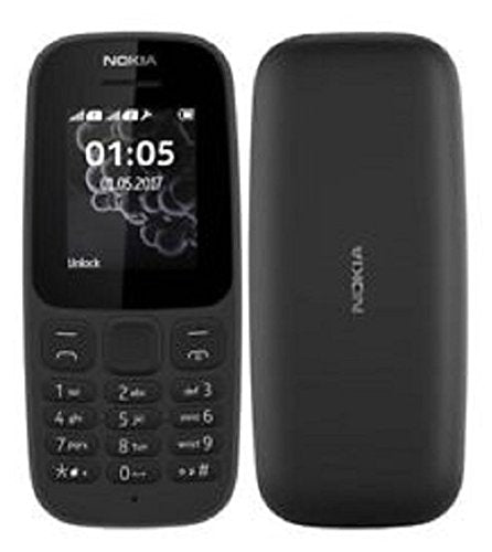 Nokia 105 Dual Sim Mobile Phone Black Nk105