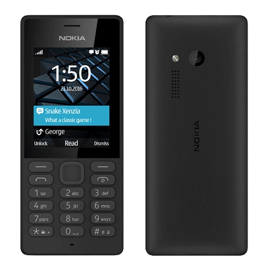 Nokia 150 0.3MP Camera Dual Sim Mobile Phone Black Nk150