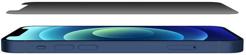 Belkin Tempered Glass Privacy Anti-Microbial Screen Protector For iPhone 12/iPhone 12 Pro OVA029zz