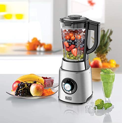 Black & Decker High Power Premium Blender With Glass Jar 1200W PB120-B5