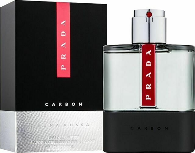 Prada Luna Rossa Carbon Eau De Toilette For Men 100ml | Men's Perfume Prada Luna Rossa Carbon Eau De Toilette For Men 100ml | Men's Perfume