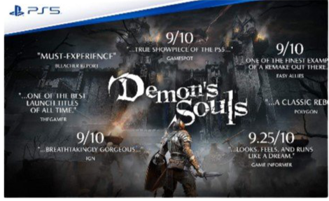 Sony Playstation Demons Soul PS5 PPSA-01341/MEA | Games Sony Playstation Demons Soul PS5 PPSA-01341/MEA | Games