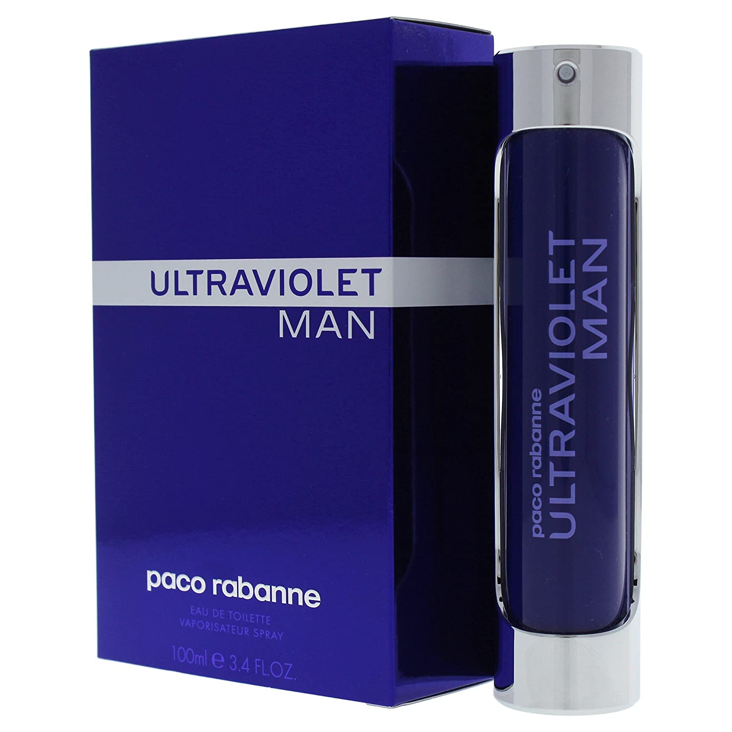 Paco Rabanne Ultraviolet Eau De Toilette Spray for Men 100ml | Men's Perfume Paco Rabanne Ultraviolet Eau De Toilette Spray for Men 100ml | Men's Perfume