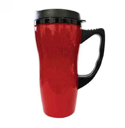 Plastic Thermal Mug Red Regular