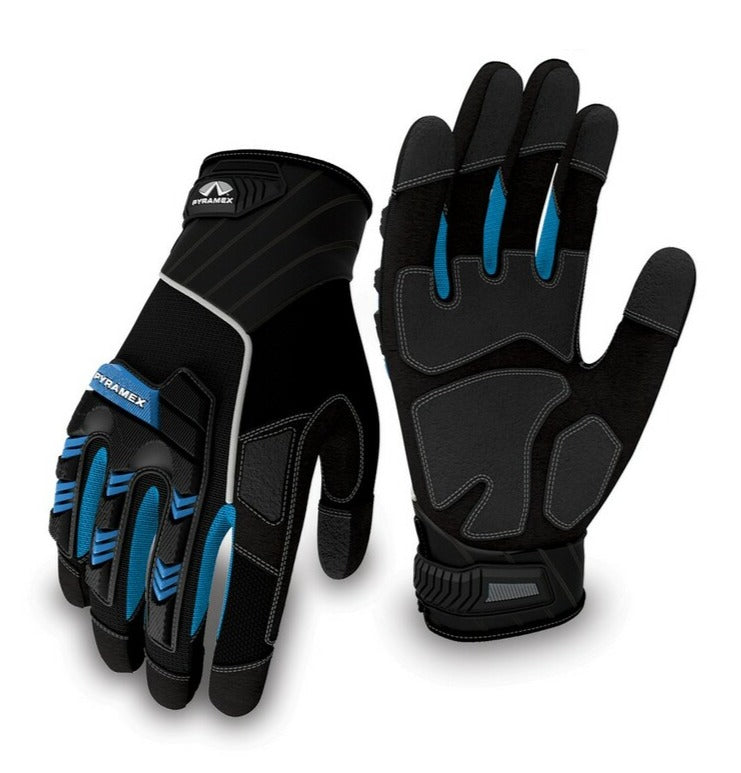 Pyramex Synthetic Leather Gloves Impact Heavy Duty GL201