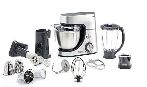 Moulinex Kitchen Machine 1100W 4 Liters Stainless Steel Bowl Silver QA513D27 | Kitchen Appliances Moulinex Kitchen Machine 1100W 4 Liters Stainless Steel Bowl Silver QA513D27 | Kitchen Appliances